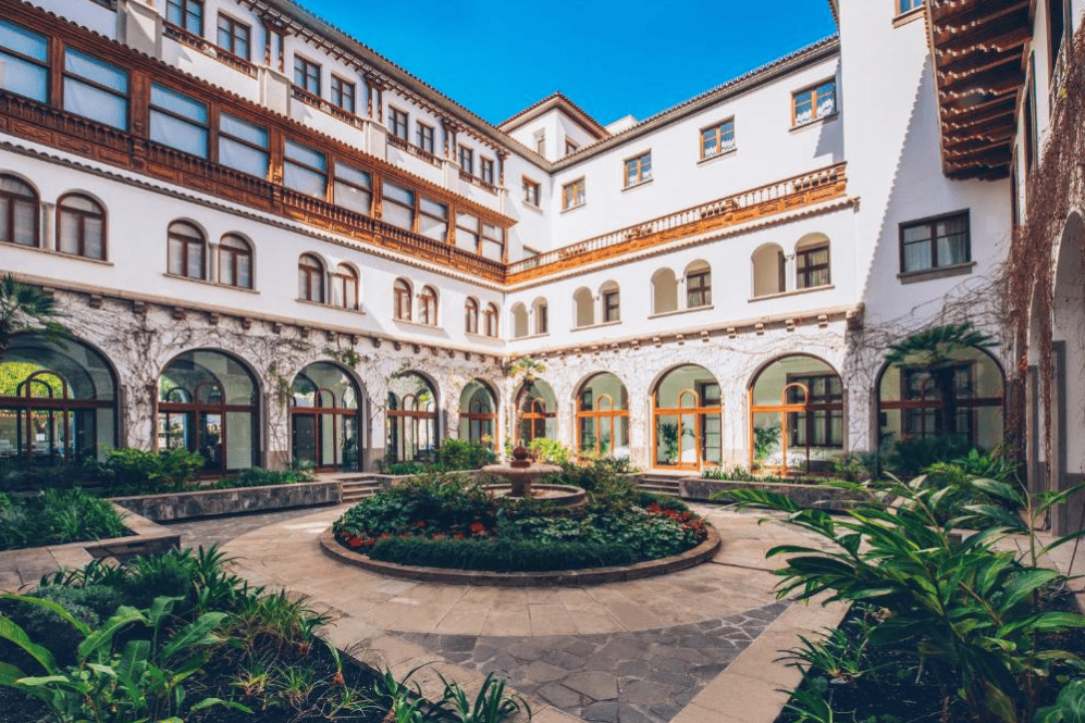 Spanish colonial architecture in Santa Cruz de Tenerife at the Iberostar Heritage gran Mencey