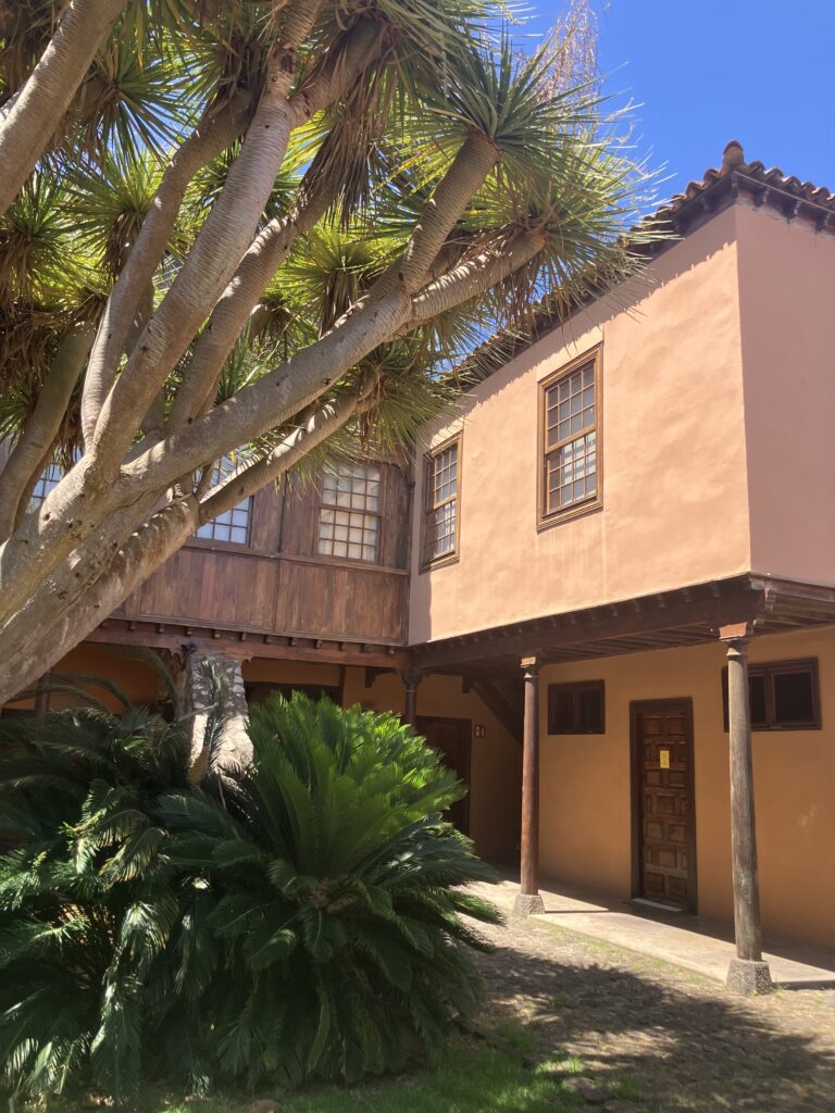 16th Century house and interior patio in San Cristóbal de La Laguna. 