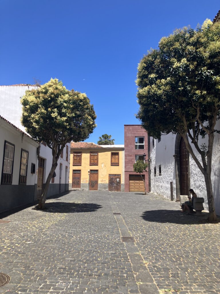 Cobbled streets in San Cristóbal de La Laguna, Tenerife